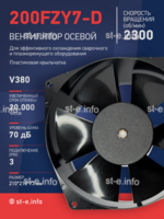 Вентилятор  200FZY7-D  - st-e.info - Киров