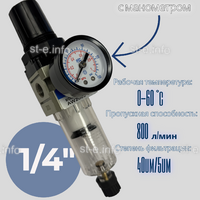 Фильтр масловлагоотделитель AW2000 -02 - st-e.info - Киров