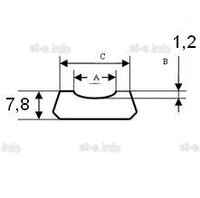 Плоские керамические подкладки С-27mm - st-e.info - Киров