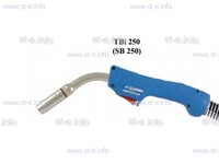 Горелка для полуавтоматической сварки TBi 250-blue-ESG, длина 5 метров - st-e.info - Киров
