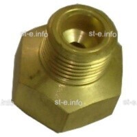 Переходник G3/4-Сп21,8 (для импортного редуктора)  - st-e.info - Киров