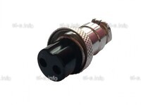 Розетка кабельная GX16-2 - st-e.info - Киров