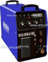 Сварочный полуавтомат инверторный одноблочный Brima MIG/MMA-160 - st-e.info - Киров