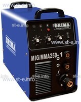 Сварочный инверторный полуавтомат Brima MIG/MMA-250-1 (380)  - st-e.info - Киров
