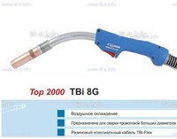 Горелка для полуавтоматической сварки TBI 8G-blue-RGZ, длина 5 метров - st-e.info - Киров