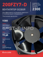 Вентилятор  200FZY7-D  - st-e.info - Киров