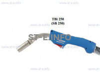 Горелка для полуавтоматической сварки TBi 250-blue-ESG, длина 5 метров - st-e.info - Киров
