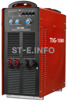 Сварочный аппарат для аргонодуговой сварки TIG-1080 - st-e.info - Киров