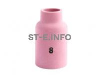 Сопло керамическое 13 мм L-25,5 мм №8 - st-e.info - Киров