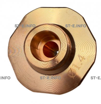 Сопло шестигранное для лазерной резки д.4,0 мм арт. BD32-15-40-S - st-e.info - Киров