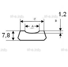 Плоские керамические подкладки С-27mm - st-e.info - Киров