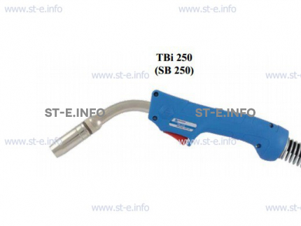 Горелка для полуавтоматической сварки TBi 250-blue-ESG, длина 4 метра - st-e.info - Киров