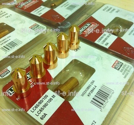 Сопло для плазмотрона LC65/80/100 60A арт. W03X0893-29A  - st-e.info - Киров