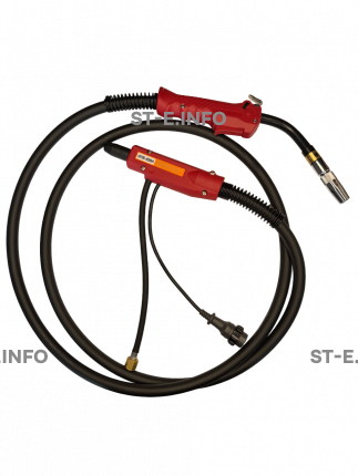 Сварочная горелка для полуавтомата QTB-350A длина кабеля 2 метра, PNA (штырь) - st-e.info - Киров