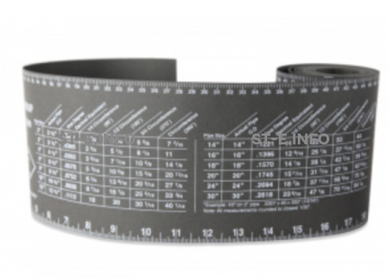 Лента для разметки труб 128mm*2500mm - st-e.info - Киров