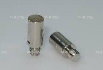 Электрод для плазмотрона ERGOCUT S25, ERGOCUT S25K, ERGOCUT S45 арт. PR0105 (короткий) - st-e.info - Киров